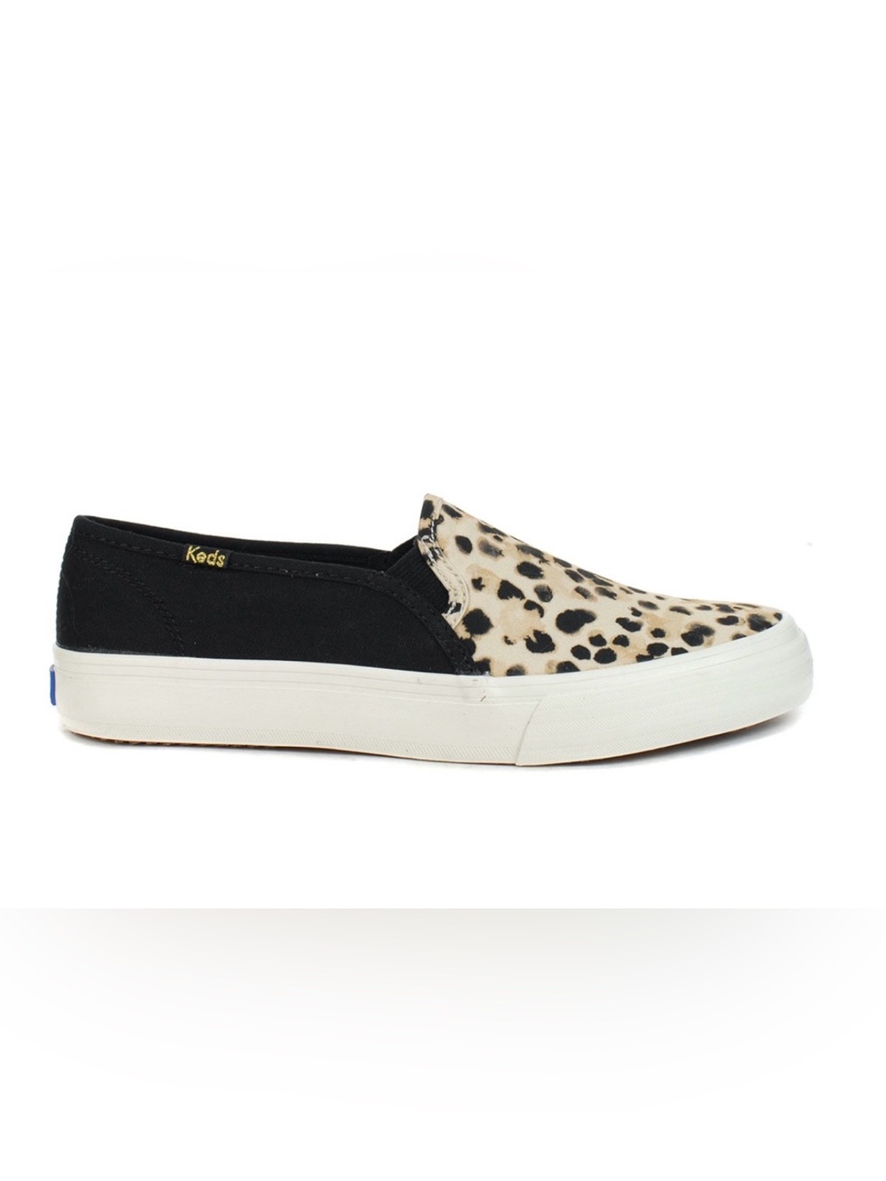 Keds Double Decker Leopard Print Slip-On Sneakers
